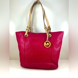 Michael Kors Pink Leather Handbag